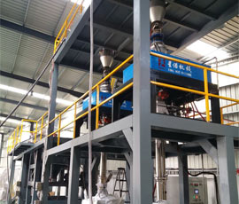 某電池廠(chǎng)一角